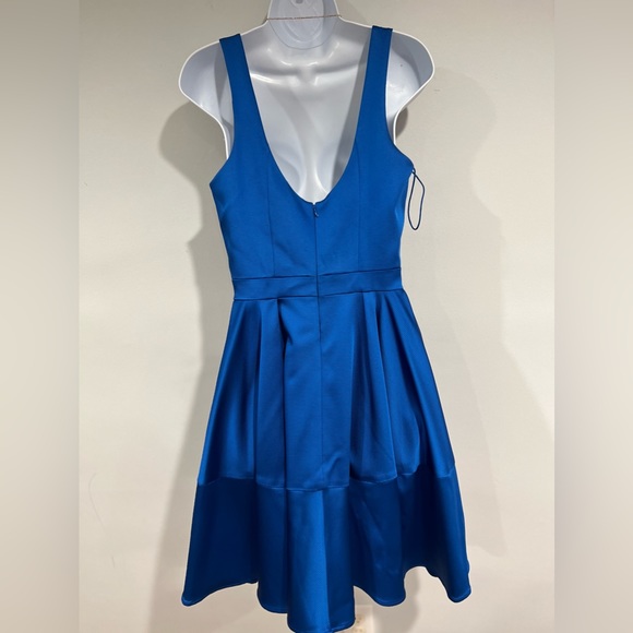 Zac Posen blue cocktail dress  size 8 high quality💥 - Picture 10 of 16